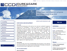 Tablet Screenshot of curecare.nl